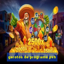 garotos de programa pvh